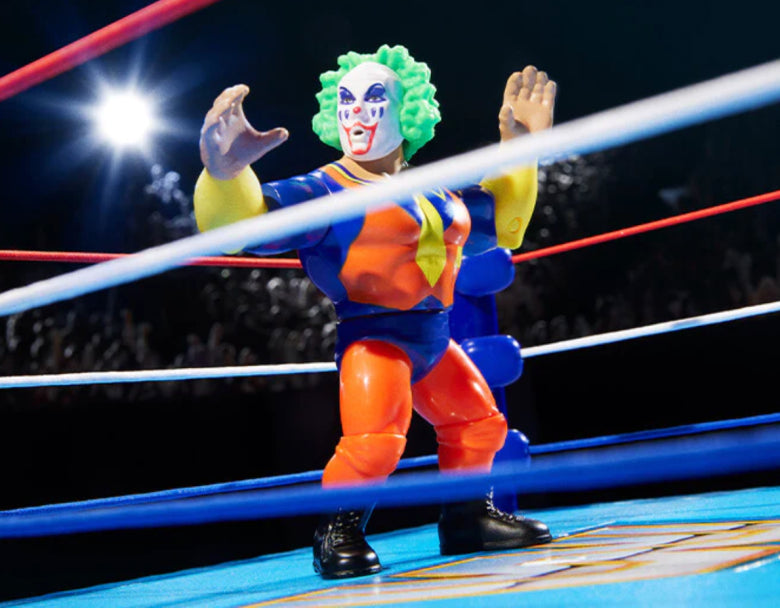 WWE Doink Retro Series 13 Wave Action Figure Out Of Box