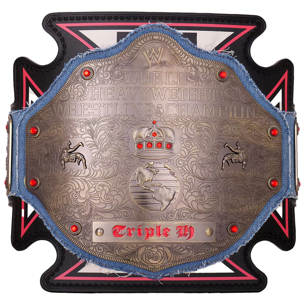 WWE Triple H 30 Years Evolution World Heavyweight Signature Series Title Belt WWE Shop