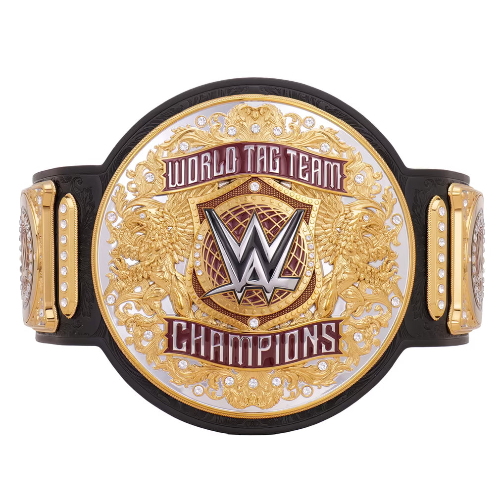 WWE World Tag Team Championship Authentic Replica Title Belt WWE Shop