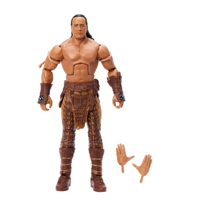 The Rock Scorpion King WWE Elite Out Of Box Action Figure Mattel