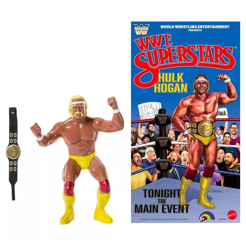 Hulk Hogan Black Card WWE LJN Retro Action Figure 2026