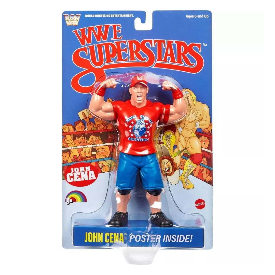John Cena WWE LJN Retro Action Figure 2026