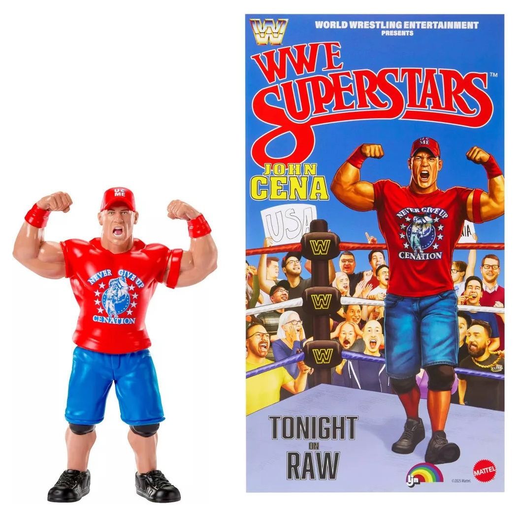 John Cena WWE LJN Retro Action Figure 2026
