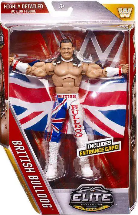 British Bulldog WWE Elite Series 39 Action Figure