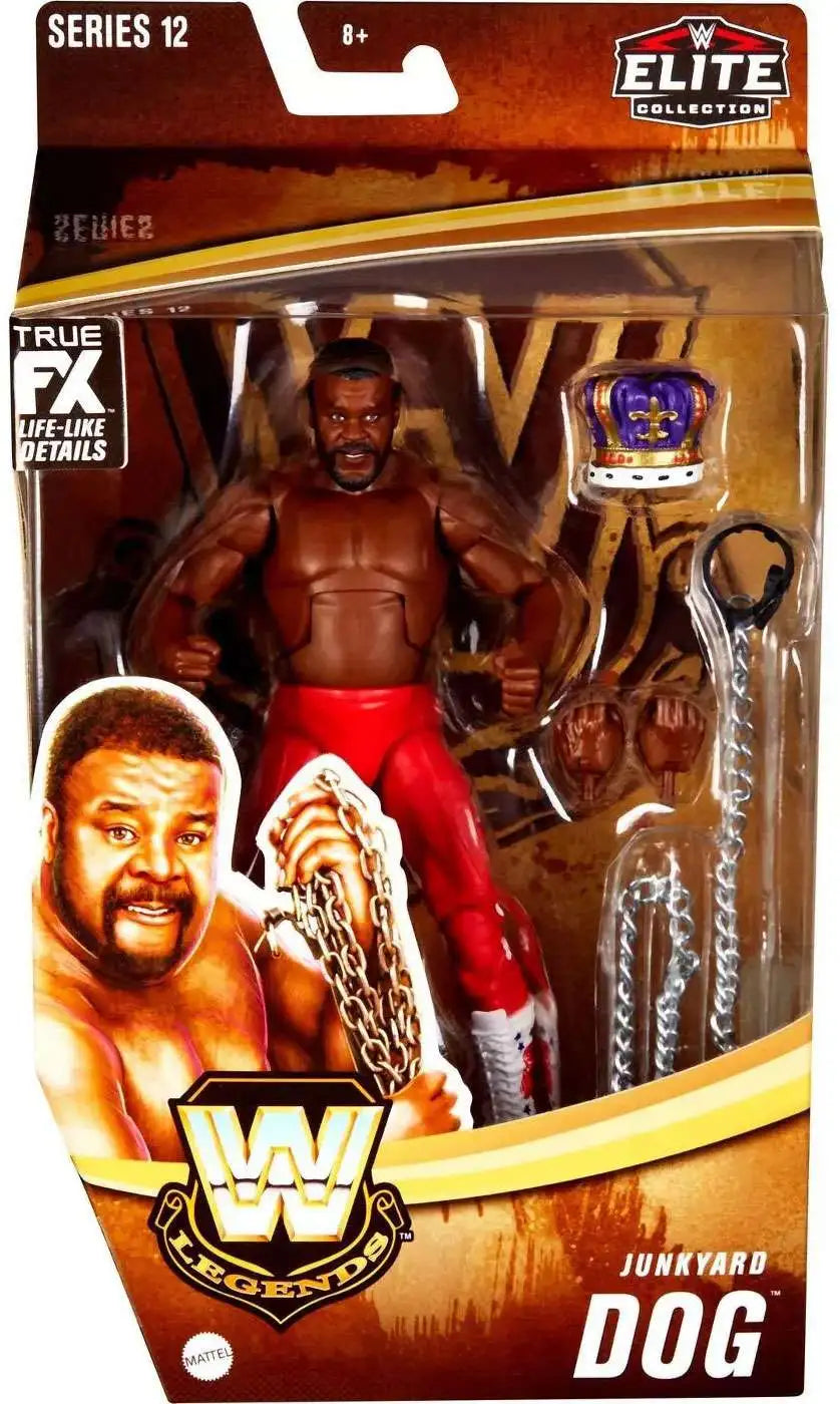 Junkyard Dog WWE Elite Legends 12 Action Figure Mattel