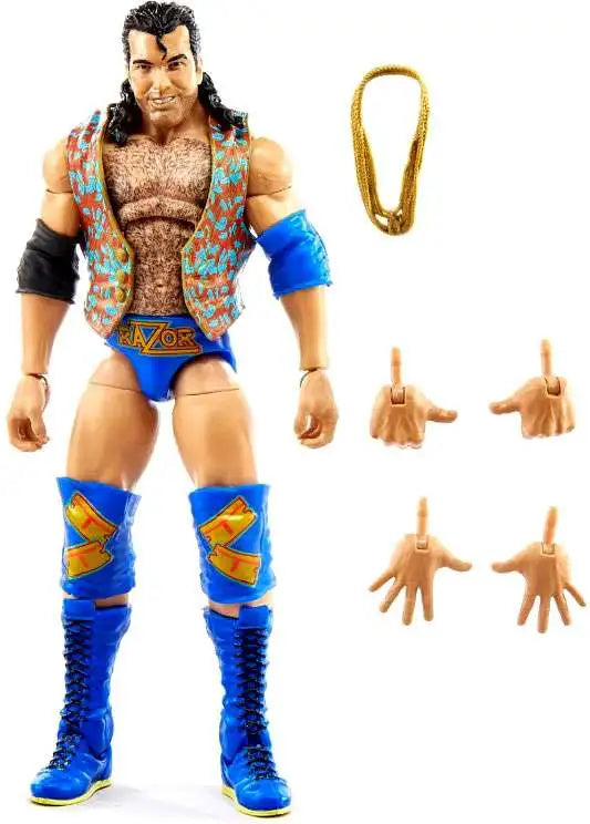 Razor Ramon WWE Elite Legends 7 Out Of Box Action Figure WWE 4