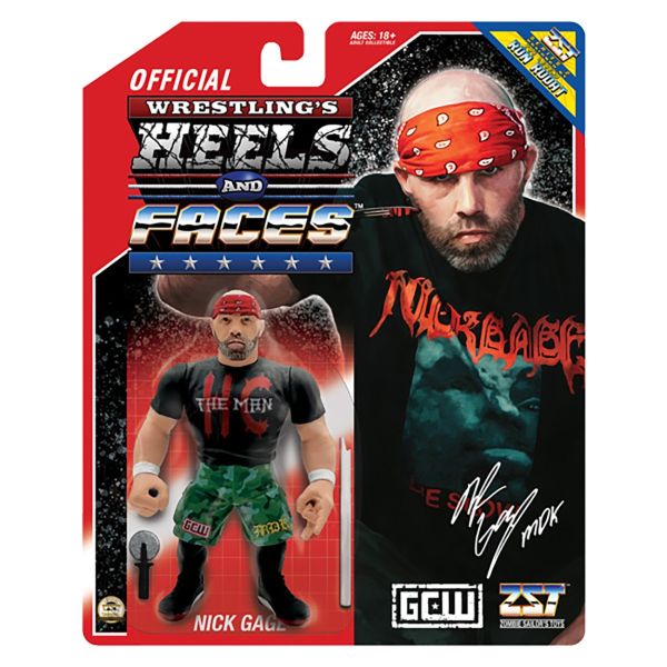 Nick Gage - Heels and Faces Series 2 - Scale Retro Action Figure WWE