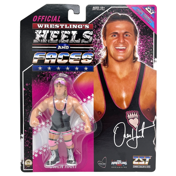Owen Hart Exclusive Heels and Faces Action Figure Ships 30 Oct
